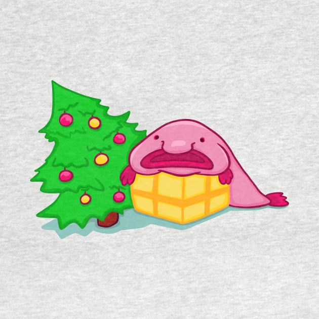 Blobfish christmas gift by manydoodles